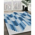 thumbnail image 2 of Ahgly Company Indoor Rectangle Patterned Coral Blue Novelty Area Rugs, 5' x 8', 2 of 6
