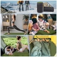 thumbnail image 7 of 75"D x 30"W x 2.5"H Memory Sponge Short Plush Bed Surface Camping Mattress with Storage Bag, 7 of 7