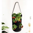 thumbnail image 5 of Bolsa de cultivo de fresa negra, bolsa de cultivo de planta de raíz desnuda de fresa no tejida montada en la pared Sailing Electrónica, 5 of 5
