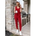 thumbnail image 5 of Conjunto Deportivo PRETTYGARDEN para Mujer, 2 Piezas, Rojo, Talla S, 5 of 5