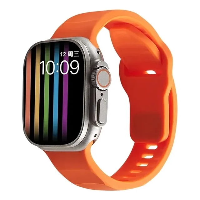 Correa Silicón Suave Sport Para Apple Watch Series Ultra, Se, 1, 2, 3, 4, 5, 6, 7, 8, 9, 10