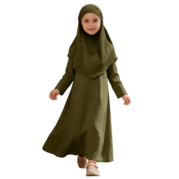 Ticikt Chiffon layered Open Abaya Dubai Kaftan Cardigan Abayas Dresses For Girls Casual Robe Islam Clothing