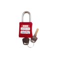 thumbnail image 3 of Lockout Padlock Red Short Shackle PS-LOTO-PPR-38 - Pack of 10, 3 of 6