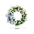 thumbnail image 3 of Tyeign Artificial Olive Berry Wreath 18 Inch, Year-Round Front Door Wall Window Décor, Lifelike Plastic Branch for Hotel Home Party, No Fade Uv-Protected Greenery, 1X Wreath, 3 of 4