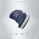 thumbnail image 5 of Almohada cervical de espuma viscoelástica para coche | Almohada de viaje para coche, avión y hogar | Cojín de apoyo lumbar y para la espalda | Tejido de terciopelo transpirable | Azul, naranja, azul, 5 of 6