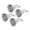 Silver, variant on Suodoka 10pcs Bell-Shaped Table Number Holders Place Card Stands for Weddings Receptions Restaurants Decorative Menus Photo Clips, Gold