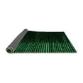 thumbnail image 2 of Ahgly Company Indoor Round Abstract Green Modern Area Rugs, 8' Round, 2 of 4