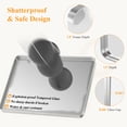 thumbnail image 4 of EDX Bathroom Mirror 32"x 48" Wall Mirror with Rectangular Metal Frame, Silver, 4 of 7