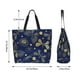 thumbnail image 5 of Balery Vintage Golden Butterfly Bolsa Tote Estilo Estético con Cremalleras, Bolsa de Hombro, Bolsa de Compras Grande y Plegable, 5 of 8