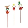 thumbnail image 4 of ETHZZLE 3Pcs Metal Christmas Kettle Shaped Garden Stake Yard Sign Decor 11.0x2.2x1.4in, 4 of 8