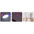 thumbnail image 4 of Blanco, lámpara de escritorio para niños, lámpara de mesa de estudio con portalápices, lámpara de noche que cambia automáticamente de color, lámpara de lectura LED recargable regulable para niños, 4 of 4