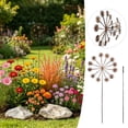 thumbnail image 2 of Metal Garden Stake With Card Slot For Outdoor Labeling And Decorative Yard Markers, 2 of 7
