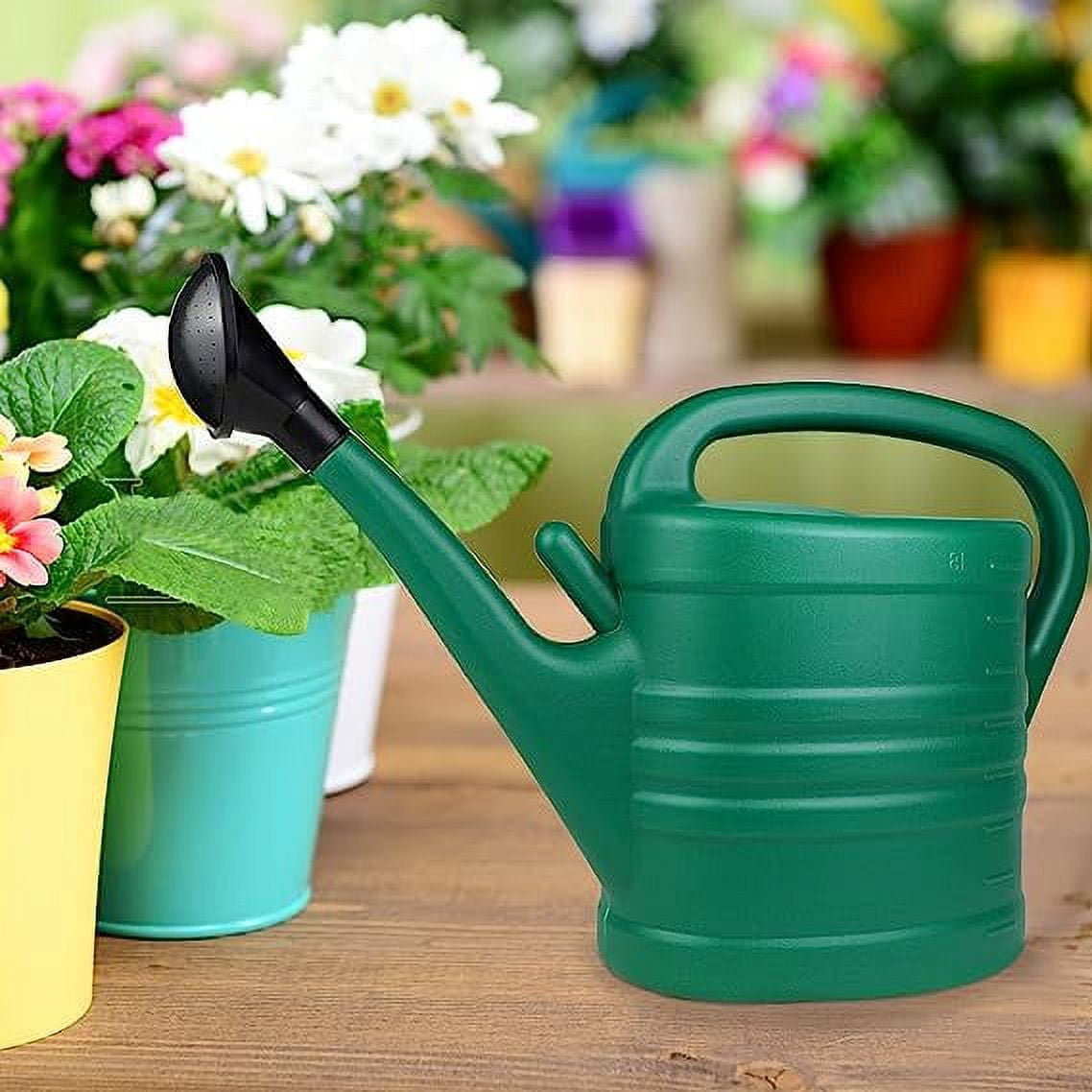 2 Gallon  Watering Can for Indoor Plants, Garden Watering Cans Outdoor Plant House Flower, 2 Gallon Watering Can Large Long Spout