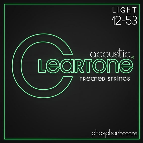 Cleartone 7412 Phosphor Bronze Light Strings 12-53