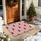 thumbnail image 4 of Adornos navideños, decoraciones navideñas, regalos de Navidad, tapete para árbol de Navidad, alfombra de entrada, decoración festiva, alfombra de poliéster, 4 of 6