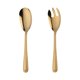 thumbnail image 2 of Juego de cucharas y tenedores para ensalada de acero inoxidable con mango largo | Utensilios de servicio utilitarios de estilo occidental | Empuñadura ergonómica | Duradero resistente a la oxidación, 2 of 7