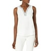 NIC+ZOE Women's Plover Tank, Paper White, LG