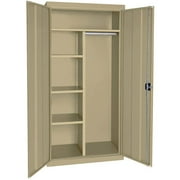 Elite Series Combination Cabinet with Adjustable Shelves, 36"W x 18"D x 78"H, Tropic Sand