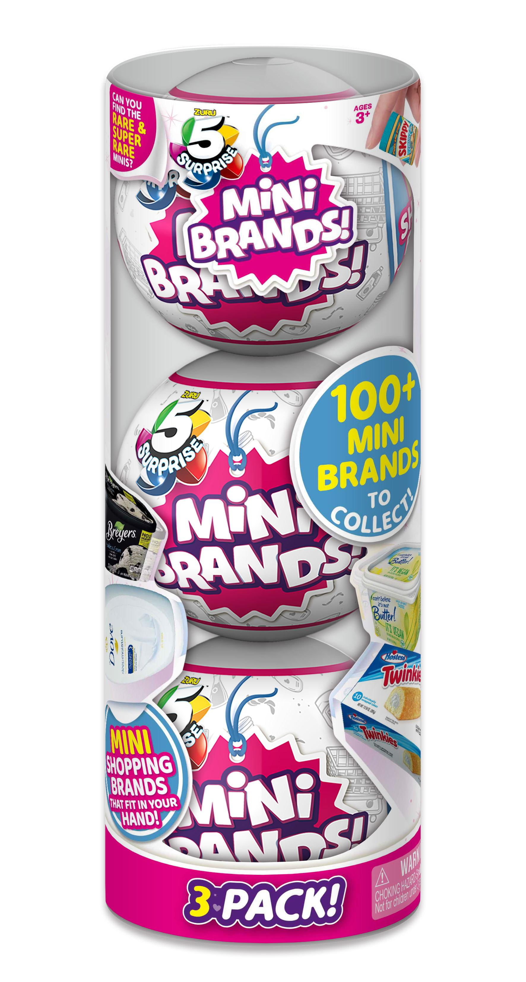 Mini Brands Series 4 Mystery Capsule (3 Pack) by ZURU - Walmart