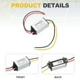 thumbnail image 3 of DC 24V to DC 12V Power Converter 4A 48W Step Down Converter Voltage Reducer Waterproof Transformer Power Supply Module Power Adapter for Car Truck Solar System, 3 of 7