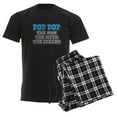 thumbnail image 6 of CafePress - Pop Pop: The Man Men's Dark Pajamas - Men's Dark Loose Fit Cotton Pajama Set, 6 of 7