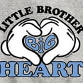 thumbnail image 3 of Disney - Little Brother Big Heart - Youth Crewneck Fleece Sweatshirt, 3 of 5