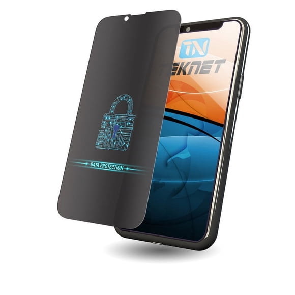 Teknet Protector de pantalla de privacidad para iPhone 16 Plus con aplicador