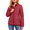 04-Wine, variant on Quilted Jackets for Women Puffer Lightweight Casual Padded Coat Stand Collar Zip up Long Sleeve Packable Winter Outerwear
