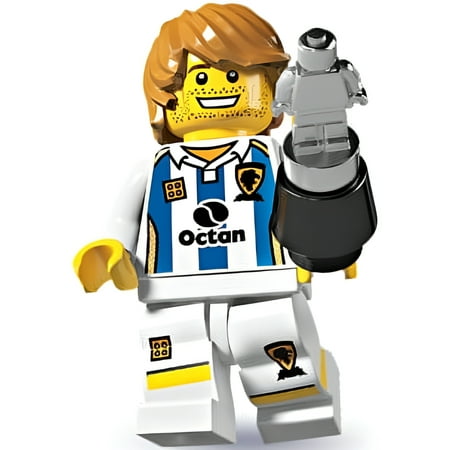 Lego Series 4 Soccer Player Minifigure Interlocking Block Building Sets