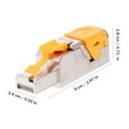 thumbnail image 2 of KAKOWELY Conectores Rj45 Pass Through Para Cable Ethernet Con Proceso De Calidad, 2 of 8
