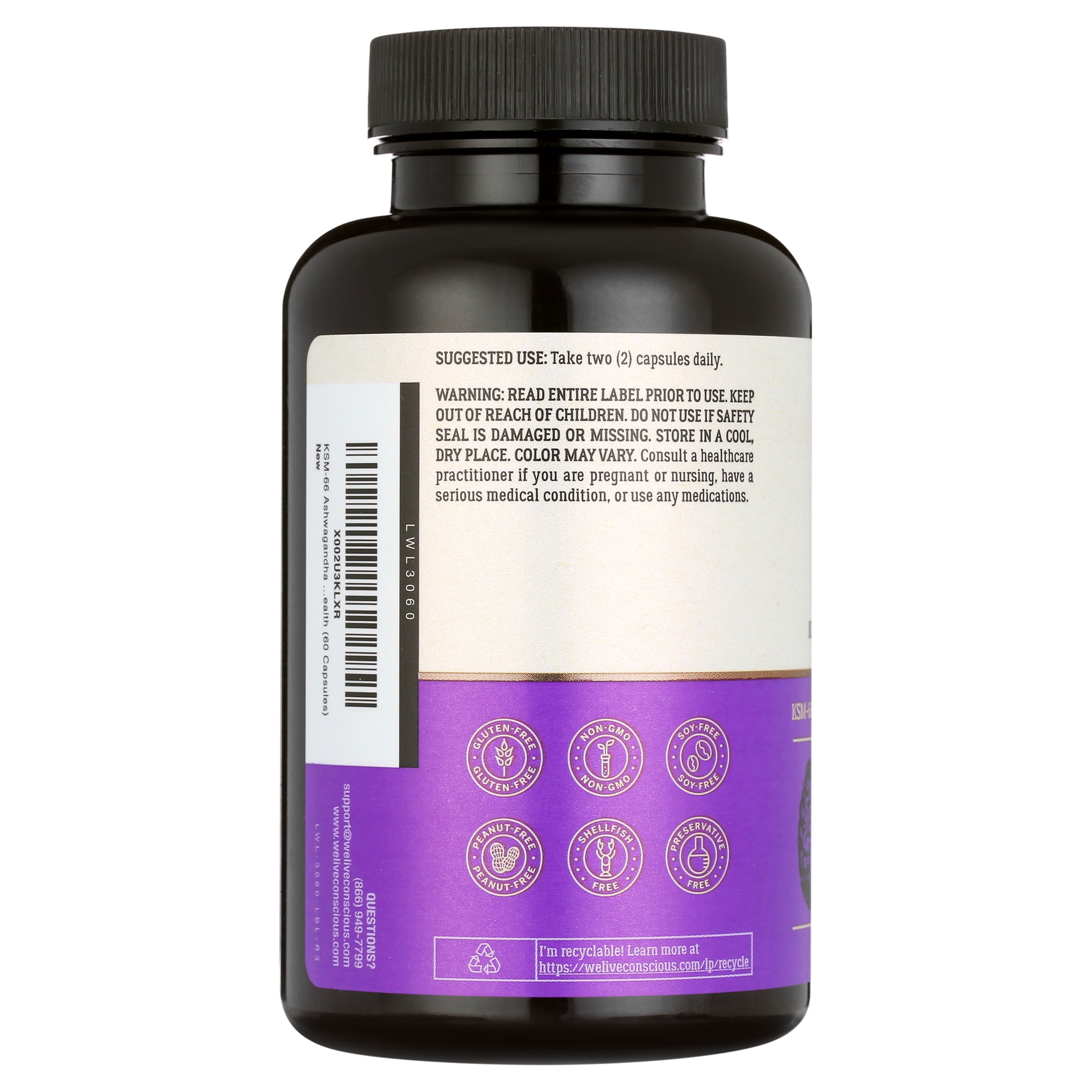 超特価セール開催！！ ZenWell by Live Conscious, Ashwagandha Root + AlphaWave その他