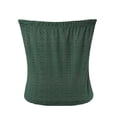 thumbnail image 3 of Tube Top for Women, Sleeveless Strapless Solid Color Summer Top, Polyester Casual Fit, Regular Length, Hand Wash Cold, 3 of 5