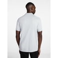 thumbnail image 3 of George Men's and Men's Big & Tall Short Sleeve Interlock Polo Shirt, Sizes S-5XL, LT-3XLT, 3 of 5