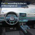 thumbnail image 3 of Tpu Film Car Interior Sticker Dashboard Screen Protection Film Car Transparent for Honda 11th Civic Hybrid Version 2022-2025﻿., 3 of 8