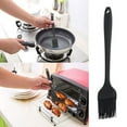 thumbnail image 4 of 6 Pack Kitchen Silicone Cooking Utensils Kit Non-stick Spatula Turner Black, 4 of 5