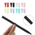 thumbnail image 3 of FRCOLOR Étui en Silicone 3 Pcs Étui de Protection Pochette Porte-Bouton Étui de Protection pour Stylet Noir (1 Pce Housse de Stylet et 1 Pce Housse de Pointe Ronde et 1 Pce Housse de Pointe), 3 of 5