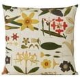 thumbnail image 2 of Smithsonian  Take Root Floral Throw Pillow 18 x 18, 2 of 3
