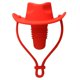 thumbnail image 1 of Divertido sombrero de vaquero tapa sellos botella silicona tapones de vino utensilios de cocina, 1 of 6