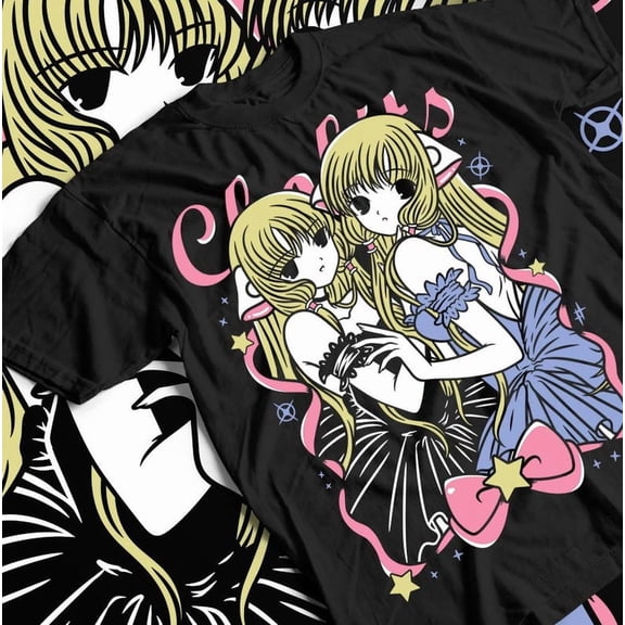 Chi TSHIRT Anime Manga Trend Unisex Tee Shirt, Japanese Cartoon Graphic T-shirt, Kawaii Comic Book Gift, Otaku Fashion Top, Cosplay