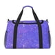 thumbnail image 1 of Disketp Purple Glitter Bolsa de Viaje Tipo Duffle, Bolso de Mano para Fin de Semana para Mujer, Bolsa de Gimnasio Ligera para Hombre, Esencial para Viajes, 1 of 7
