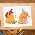 thumbnail image 4 of JESTAR DIY Stickers Capybara Stickers 24 Pack, 4 of 7