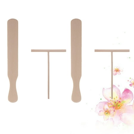 

Yuangui 4-in-1 Wooden Crepe Spreader & Spatula for Pancake Making