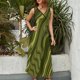 thumbnail image 2 of Irregular Stripe Vestido Sin Mangas Vestidos Para Mujer, Vestido Suelto De Verano 2025, 2 of 5