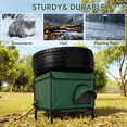 thumbnail image 4 of Erinnyees Heated 3-in-1 Weatherproof Cat Shelter, Large Insulated Outdoor House with Safe Exit for Feral & Barn Cats, 4 of 7