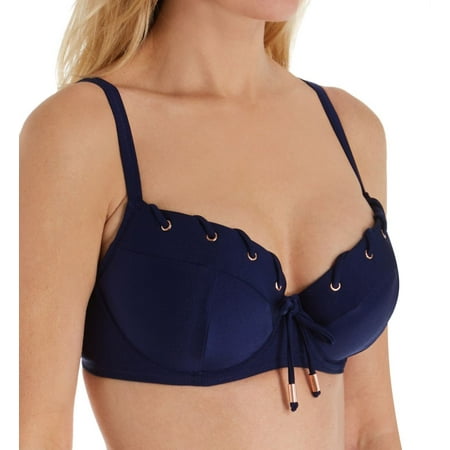 - Women's Pour Moi 14900 Monaco Padded Underwire Bikini Swim Top