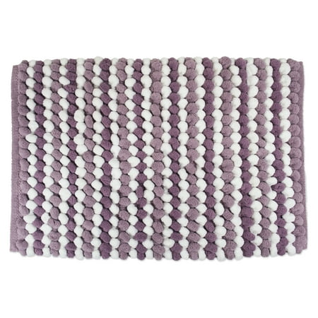 Dii Chunky Popcorn Microfiber Bath Mat Large Polyester Multiple