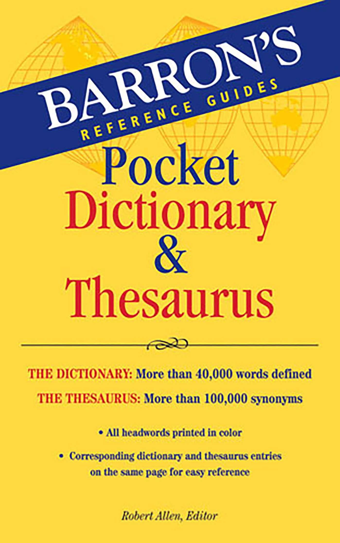 homework pocket dictionary