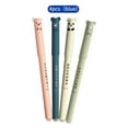 thumbnail image 1 of Gel Pen 0.35mm Writing Pen Gel Pen 0.35mm Writing Cartoon Smooth Stationery Supply for School Office, Blue, 4pcs, 1 of 9