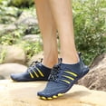 thumbnail image 1 of Descalzo Hombres Mujeres Zapatos de Agua Antideslizantes Transpirables para Surf Buceo (Azul Oscuro 46) Ehuebsd Para estrenar, 1 of 9
