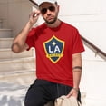 thumbnail image 3 of La Galaxy Tshirt Men'S Basic Short Sleeve Cotton Tee For Daily Wear, 3 of 4